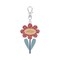 Riley Blake Designs Lori Holt Americana Flower Enamel Happy Charm ST-40878